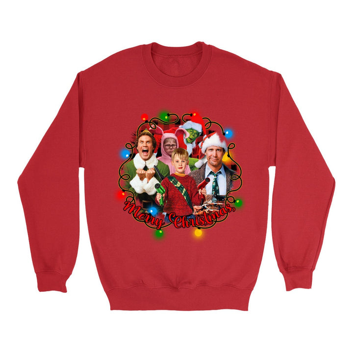 Christmas Friends Sweatshirt, Christmas Movies Sweater, Griswold Chevy Chase Sweater SheCustomDesigns