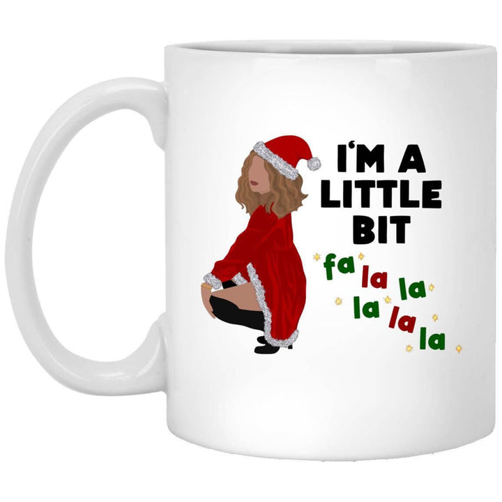 A Little Bit Christmas, Alexis Rose Mug, I'm A Little Bit Fa La La, Creek Gifts Christmas Mug SheCustomDesigns