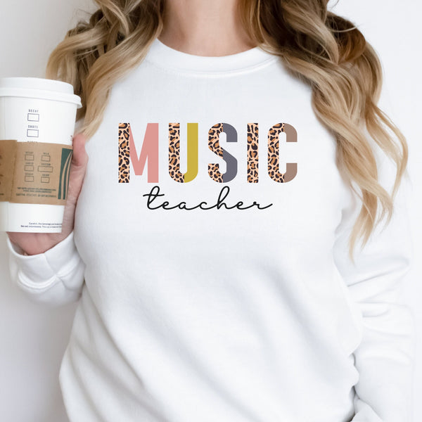 Music Teacher Sweatshirt, Music Teacher Shirt, Teacher Of The Year, Gift For Music Teacher, End Of Year Teacher Gift, Piano Guitar Dance SheCustomDesigns