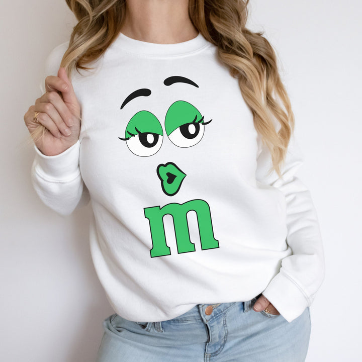 M&M Shirt, M and M Shirt, MMS, M and Ms, Chocolate Candy, Long Sleeve Shirt, MM Sweatshirt SheCustomDesigns