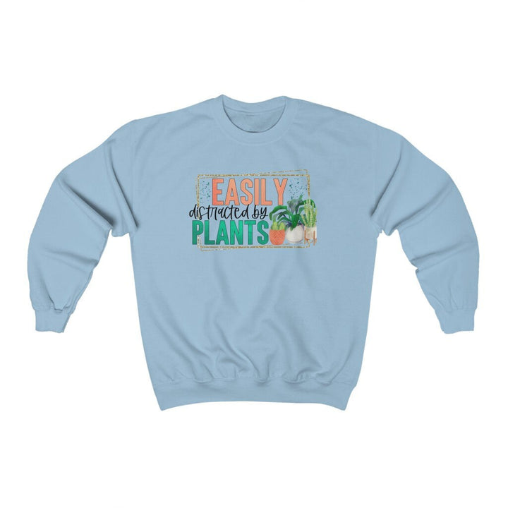 Plant Mom Sweatshirt, Plant Mom Shirt, Easily Distracted By Plants Shirt, Plant Lady Shirt, Plant Dad Shirt, Plant Mom Gift, Plant Dad Gift SheCustomDesigns