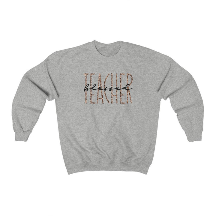 Sweatshirt For Teachers, Blessed Teacher Sweatshirt, Gift For Teacher, Elementary Teacher Shirt, Preschool Teacher, Teacher Retirement, English Teacher Shirt SheCustomDesigns