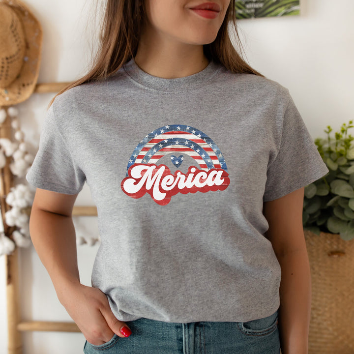 Fourth Of July Shirt, 'Merica T-Shirt, 4th Of July Shirt Women, 4th Of July TShirt, July Birthday Gifts, 4th Of July Top SheCustomDesigns