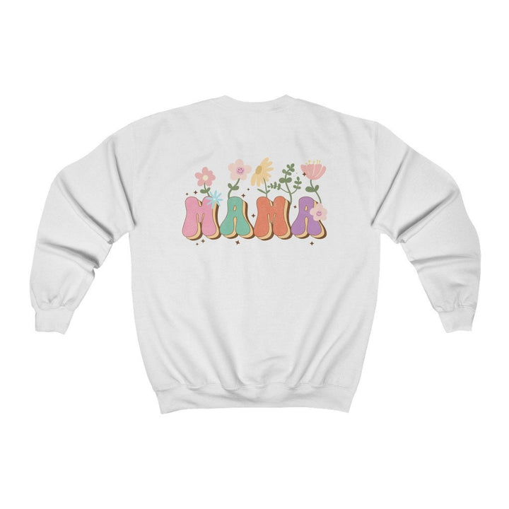 Retro Mama Sweatshirt, Floral Mama Sweatshirt, Mothers Day Gift, Floral Sweatshirt, Gift For Mom, Cute Mama Sweatshirt, Crewneck Sweatshirt SheCustomDesigns