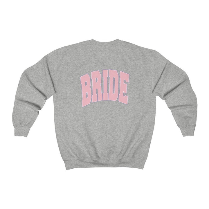 Retro Bride Sweatshirt, Bridal Shower Sweatshirt, Bridal Party Shirt, Honeymoon Sweatshirt, Bachelorette Party, Bride Gift, Boho Wedding SheCustomDesigns